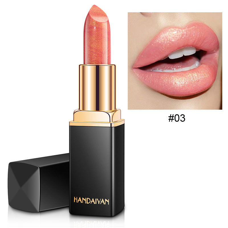 Pearlescent color change temperature change lipstick Pearlescent color change temperature change lipstick